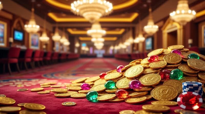 d&eacute;couvrez le casino tr&eacute;sor chanceux, votre destination id&eacute;ale pour des jeux palpitants et des gains extraordinaires. plongez dans un univers enchanteur rempli de machines &agrave; sous, de jeux de table et de promotions irr&eacute;sistibles. vivez des moments inoubliables et tentez votre chance pour d&eacute;crocher le jackpot!