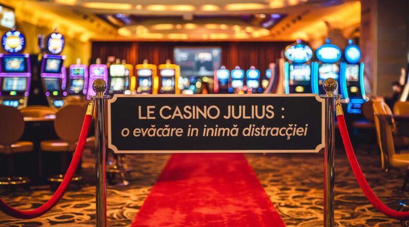 Le Casino Julius : O Evadare &icirc;n Inima Distracției